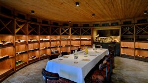 conferencing at babanango madwaleni river lodge wine cellar