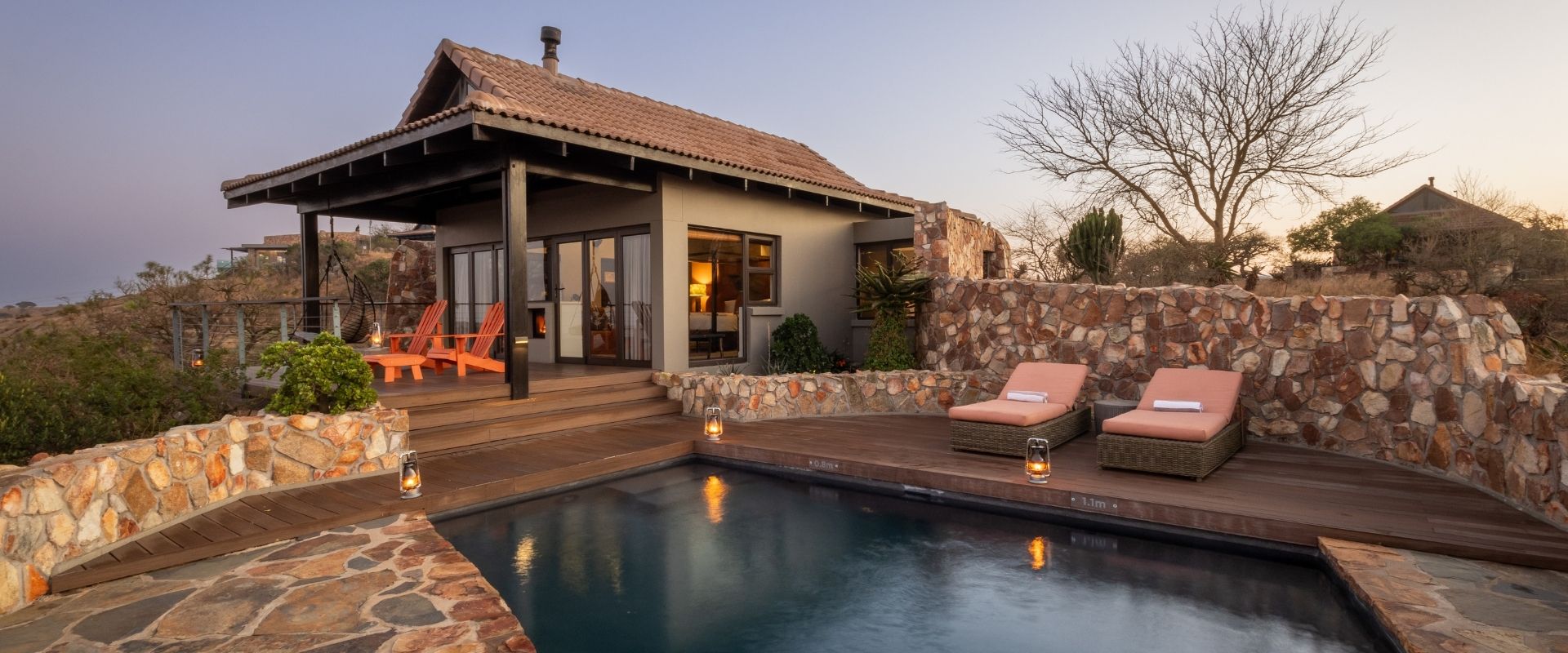 zulu rock lodge at babanango game reserve