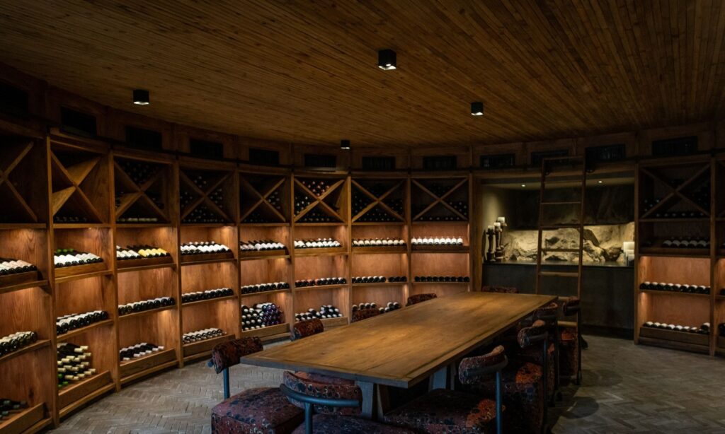 madwaleni river lodge wine cellar