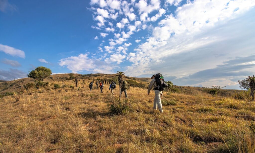 walking safaris at babanango madwaleni river lodge