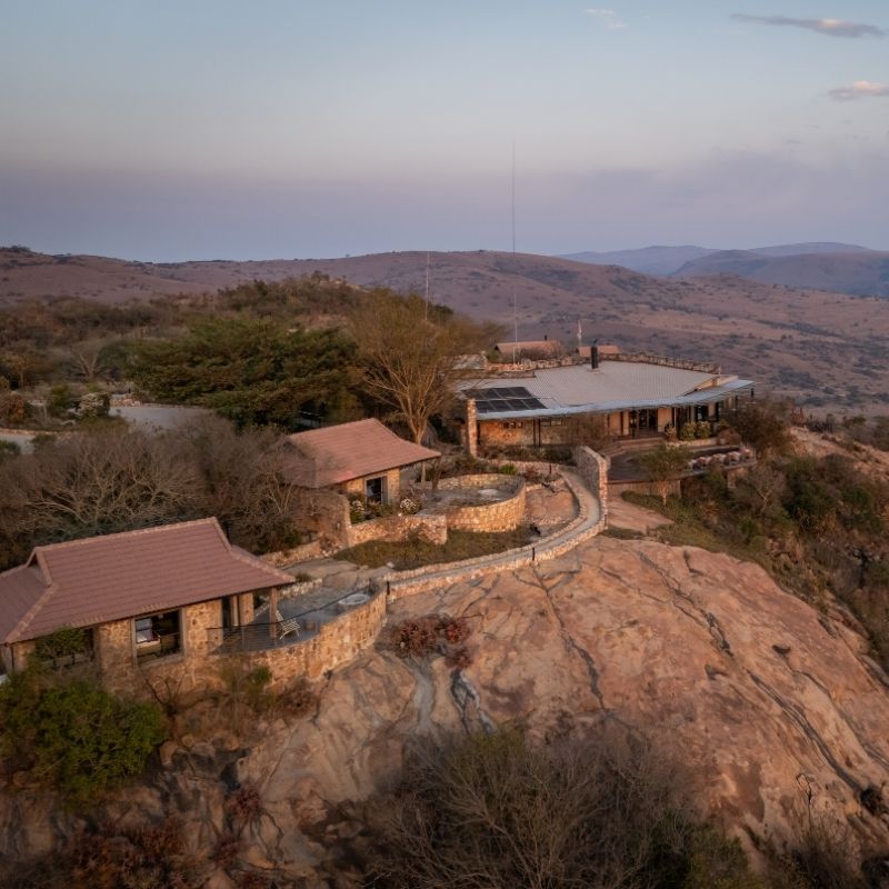 zulu rock lodge boutique safari lodge