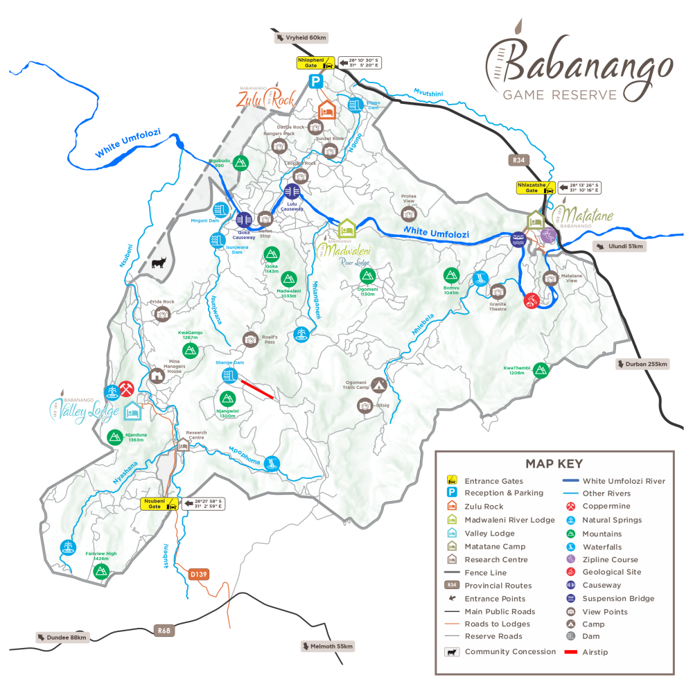 BGR Square Map with Logo & Legend